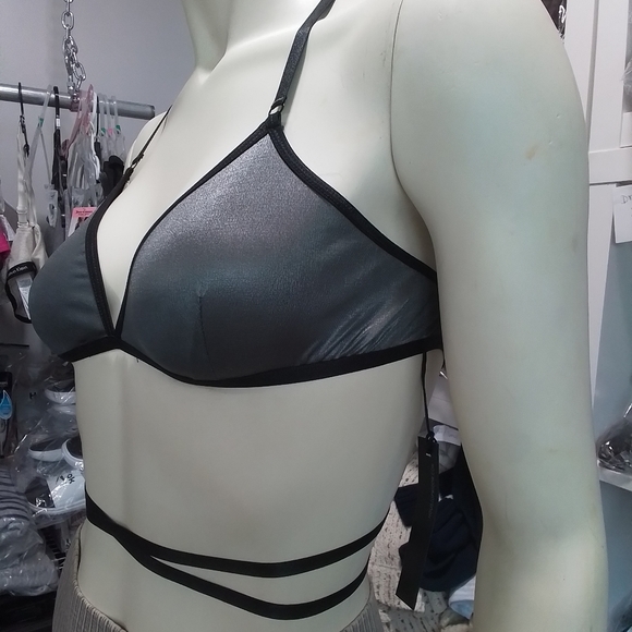 House Of Widow Triangle Bra NWT - Picture 6 of 13